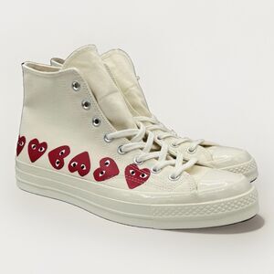 Comme des Garçons Play x Converse Chuck 70 Top High Heart Men’s Size 7 Women’s 9